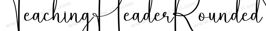 TeachingHeaderRoundedFill Medium字体转换